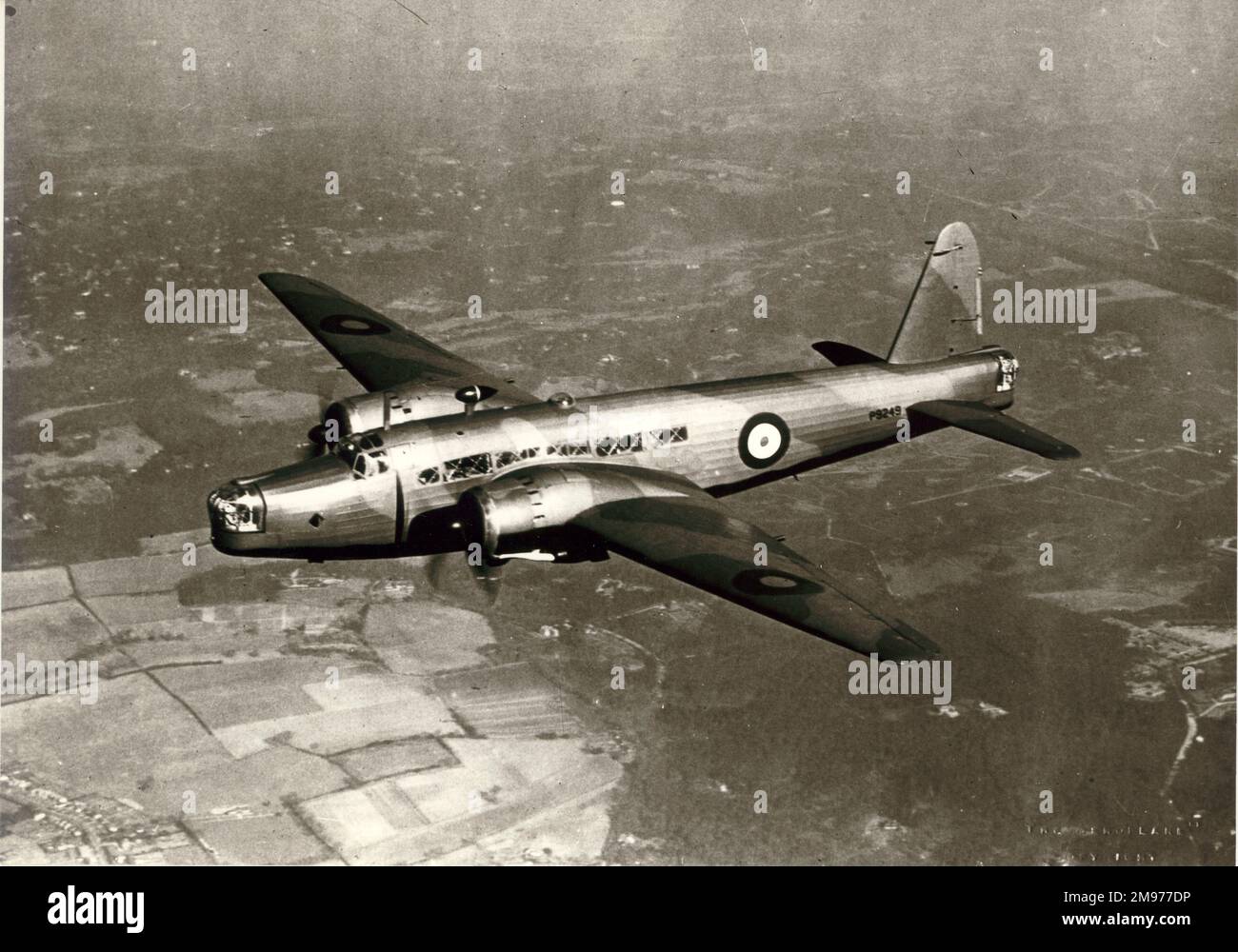 Vickers Wellington IC, P9249. Stockfoto