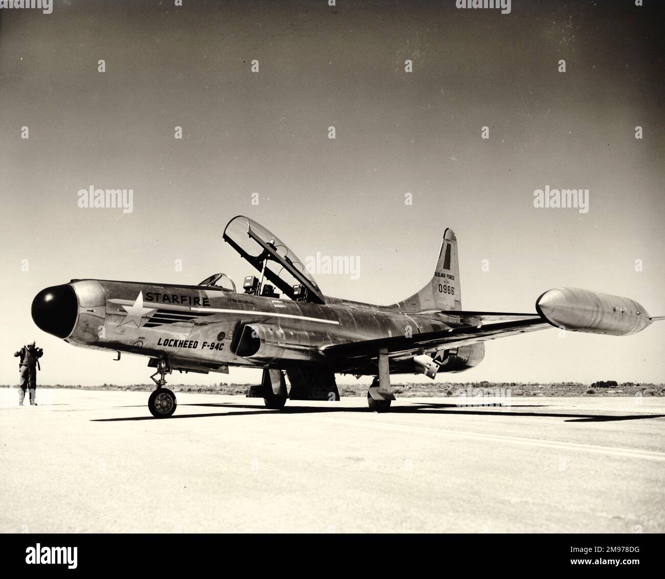 Lockheed F-94C-1-LO Starfire, 50-966. Stockfoto