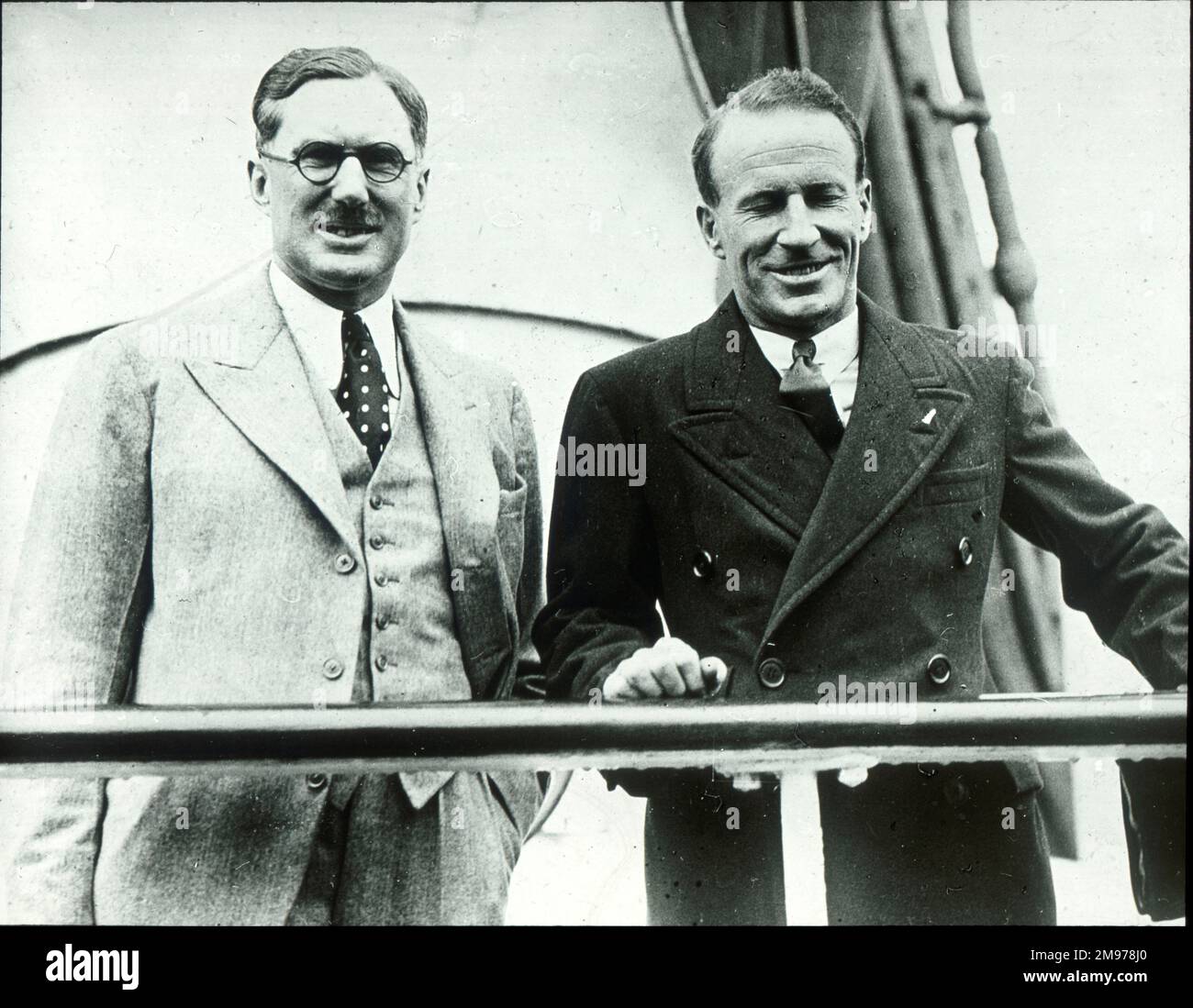 Sir Charles Kingsford Smith, richtig. Stockfoto