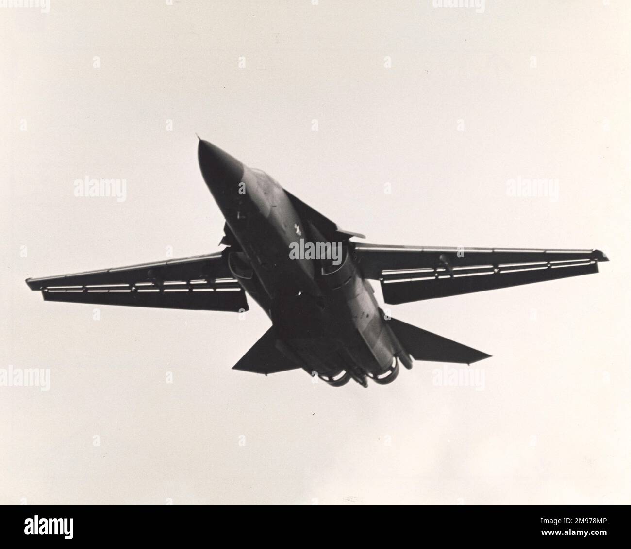General Dynamics F-111 des USAF. Stockfoto
