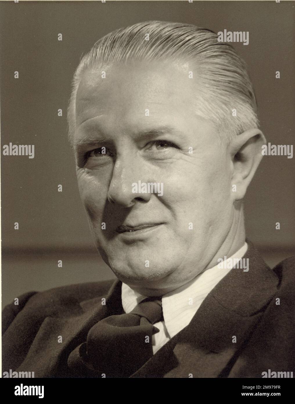 Dr. E.S. Moult, CBE, MIMechE, FRAeS, Präsident von Raes 1961-1962. Stockfoto