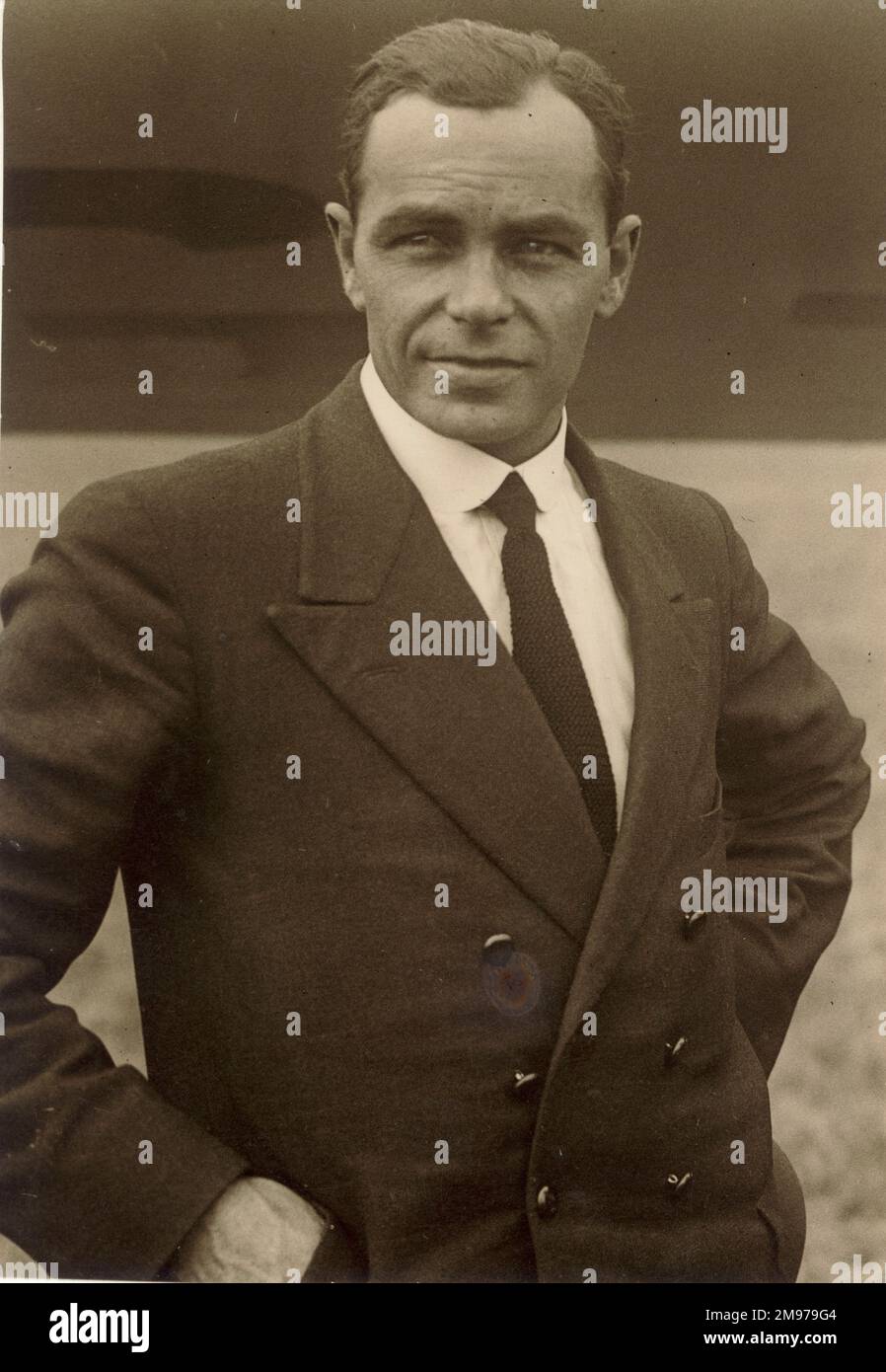 SQN LDR Herbert John Louis Hinkler, AFC, DSM, RAAF, 1892-1933. Stockfoto