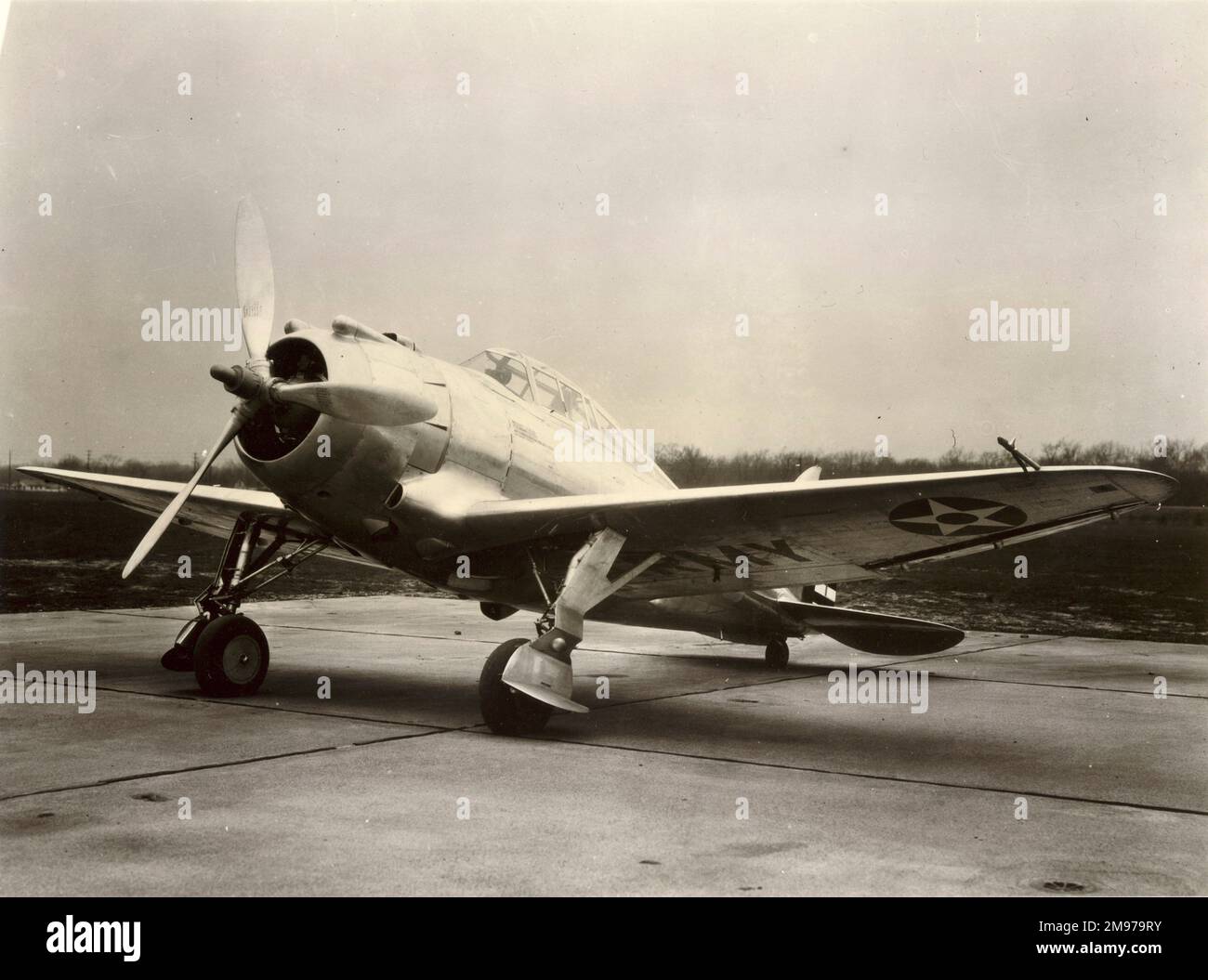 Republik XP-41, 36-430. Stockfoto