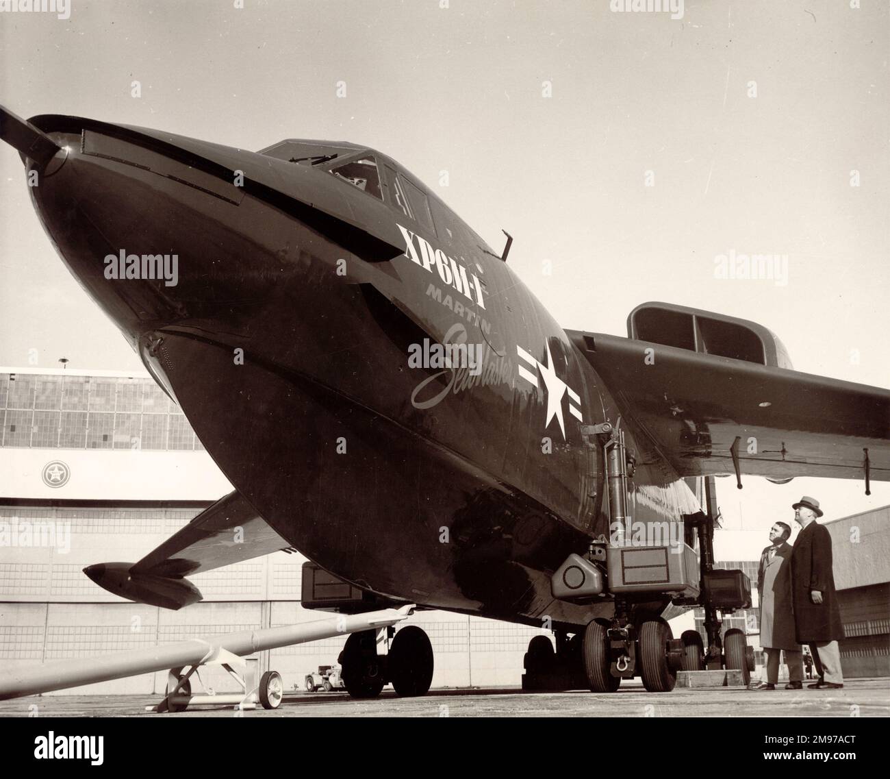 Martin XP6M-1 Seamaster, 138821. Stockfoto