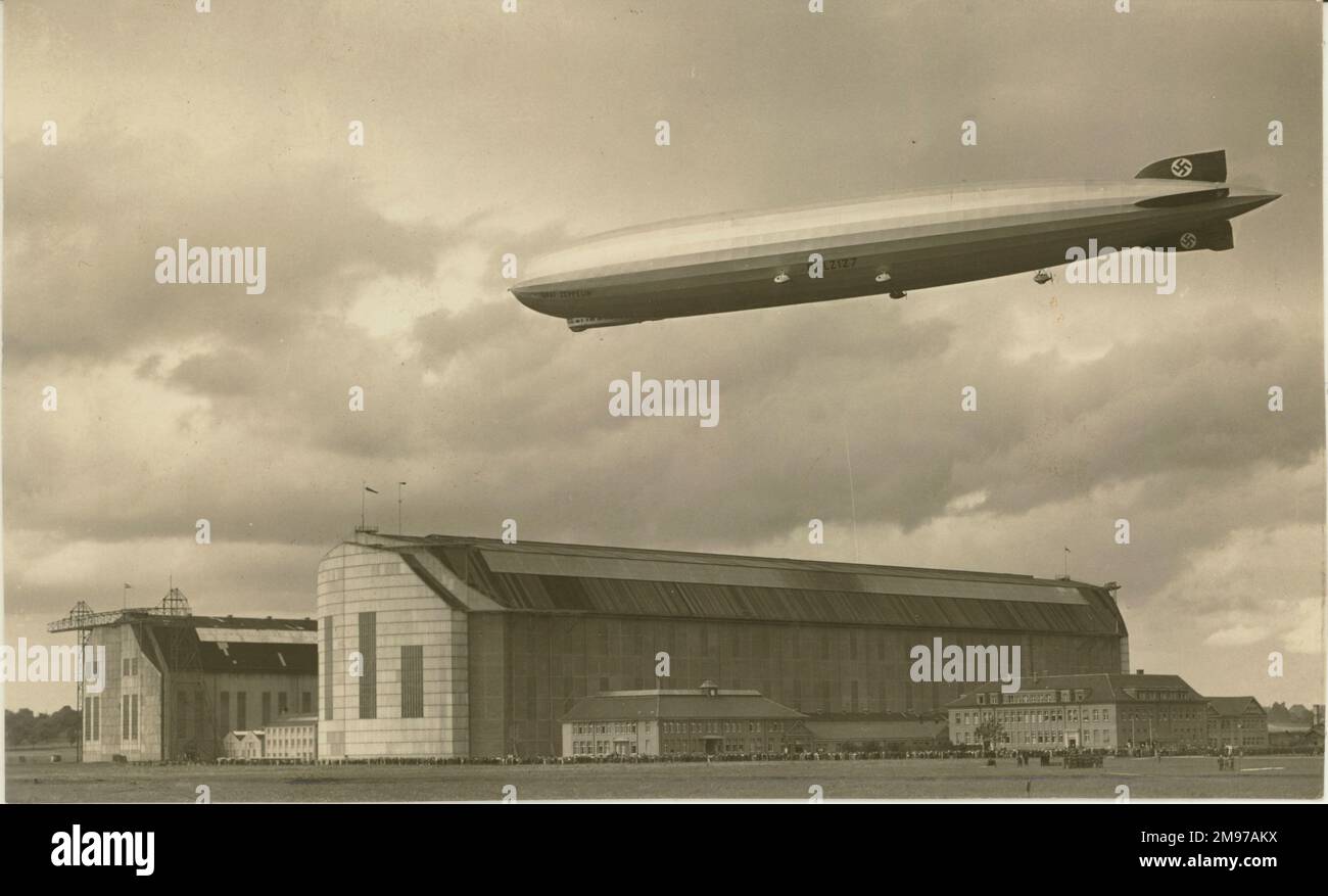 Graf Zeppelin, LZ 127. Stockfoto