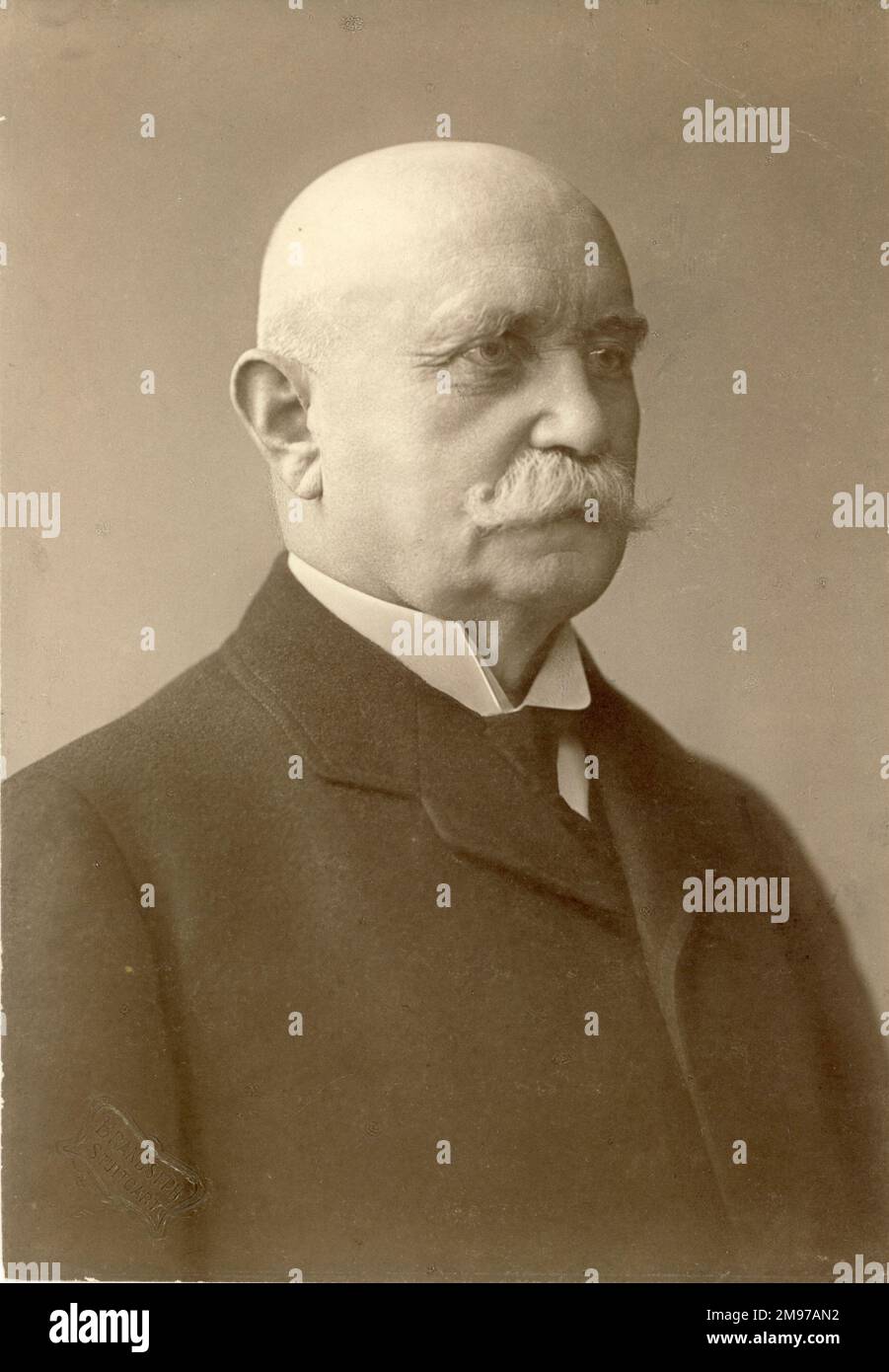 Graf Ferdinand Adolf Heinrich August Graf von Zeppelin, 1838-1917. Stockfoto
