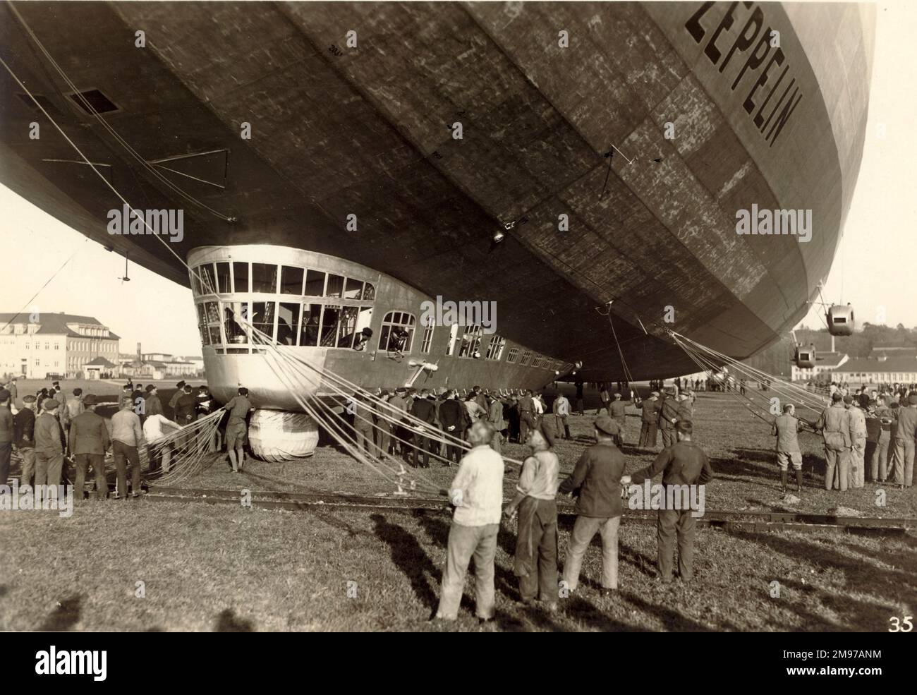 Graf Zeppelin, LZ 127. Stockfoto