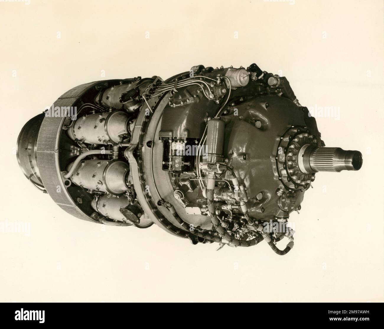 Bristol Proteus Turboprop Serie 700. Stockfoto