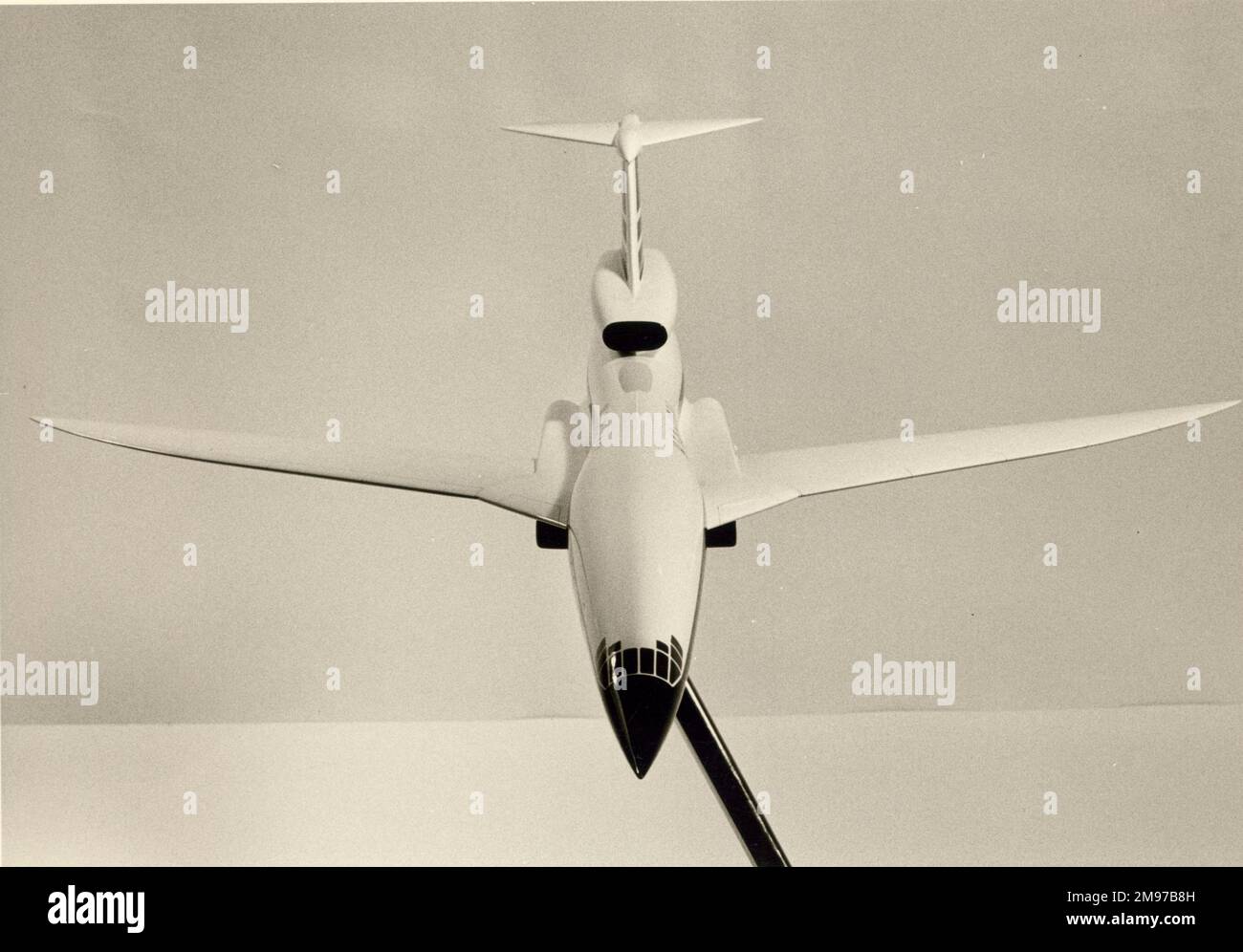 Hawker Siddeley HSA1011 „No Boom“-Projekt für Überschallflugzeuge. Stockfoto