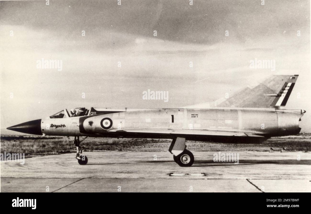 Dassault Mirage III-C. Stockfoto