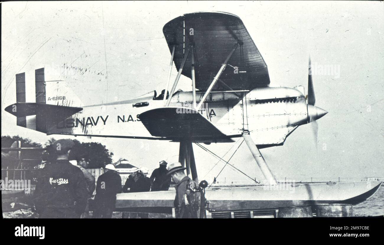 Curtiss F6C-1 Hawk, A6968. Stockfoto