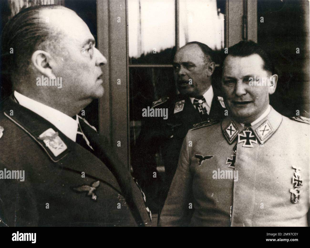 Hermann Göring (rechts). Stockfoto