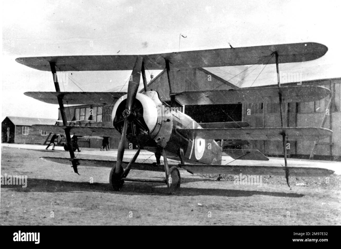 Armstrong Whitworth FK 10 vorn, (auf dem Boden). Stockfoto