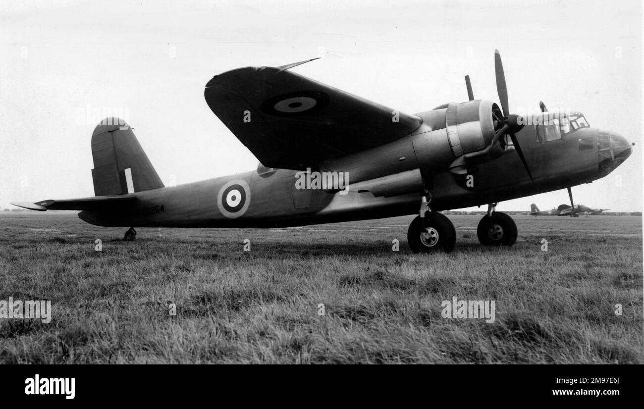 Blackburn Botha - als Torpedo-Bomber entworfen, führte die düstere Leistung der Botha dazu, dass sie in die Trainingsposition verdrängt wurde. Stockfoto