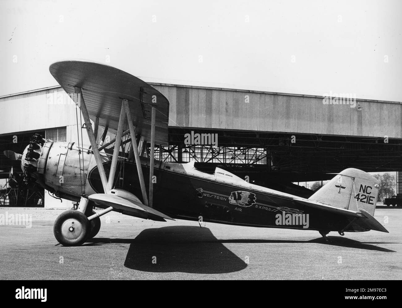 Boeing 95-West. Stockfoto