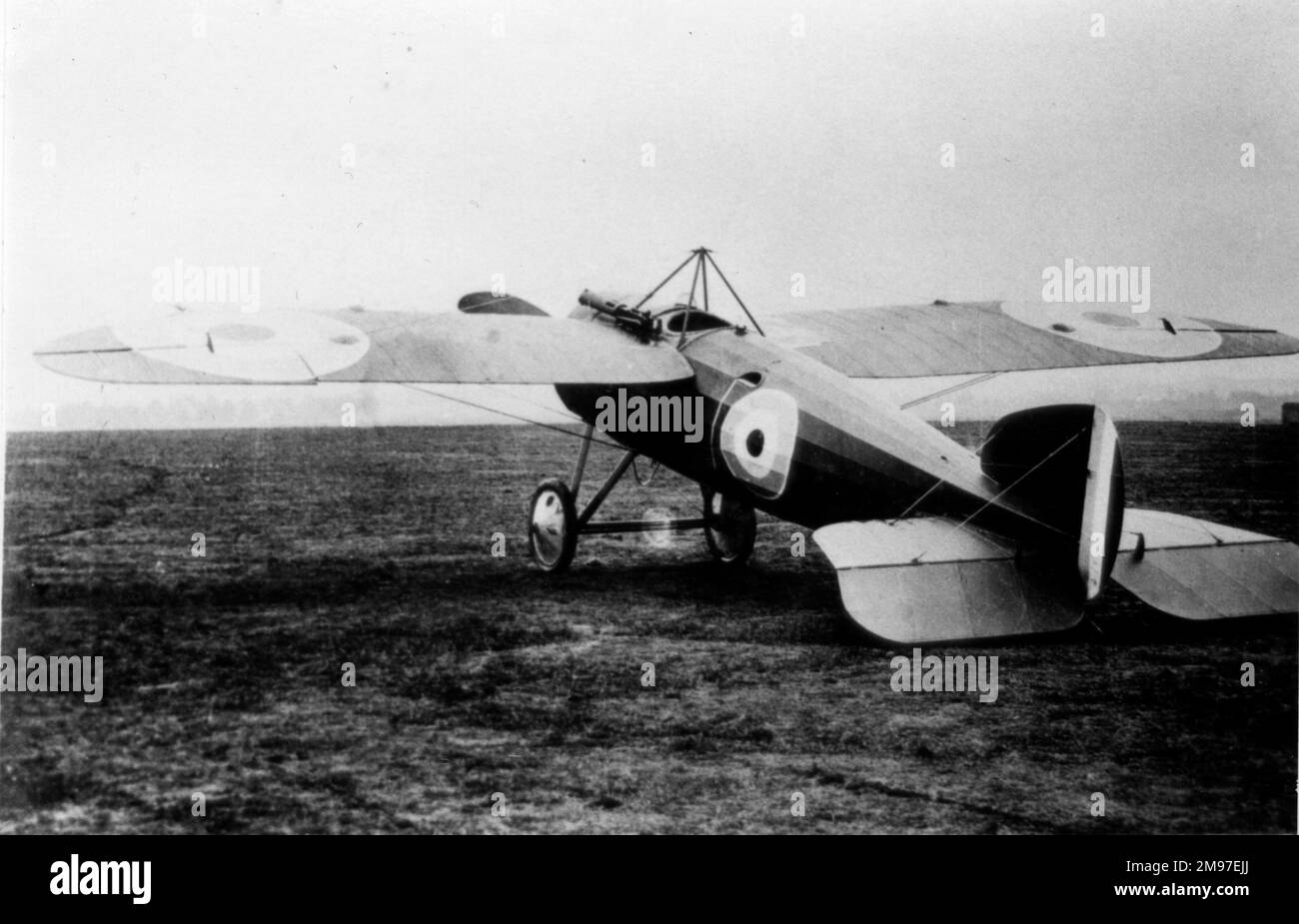 Bristol M1C hinten (auf dem Boden). Stockfoto