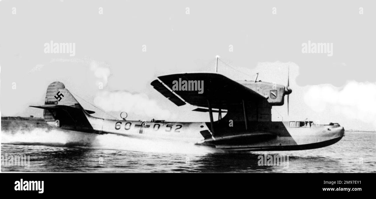 Dornier do 18D - das Standard-Langstrecken-Patrouillenflugzeug der Luftwaffe während der frühen Kriegsjahre. Stockfoto