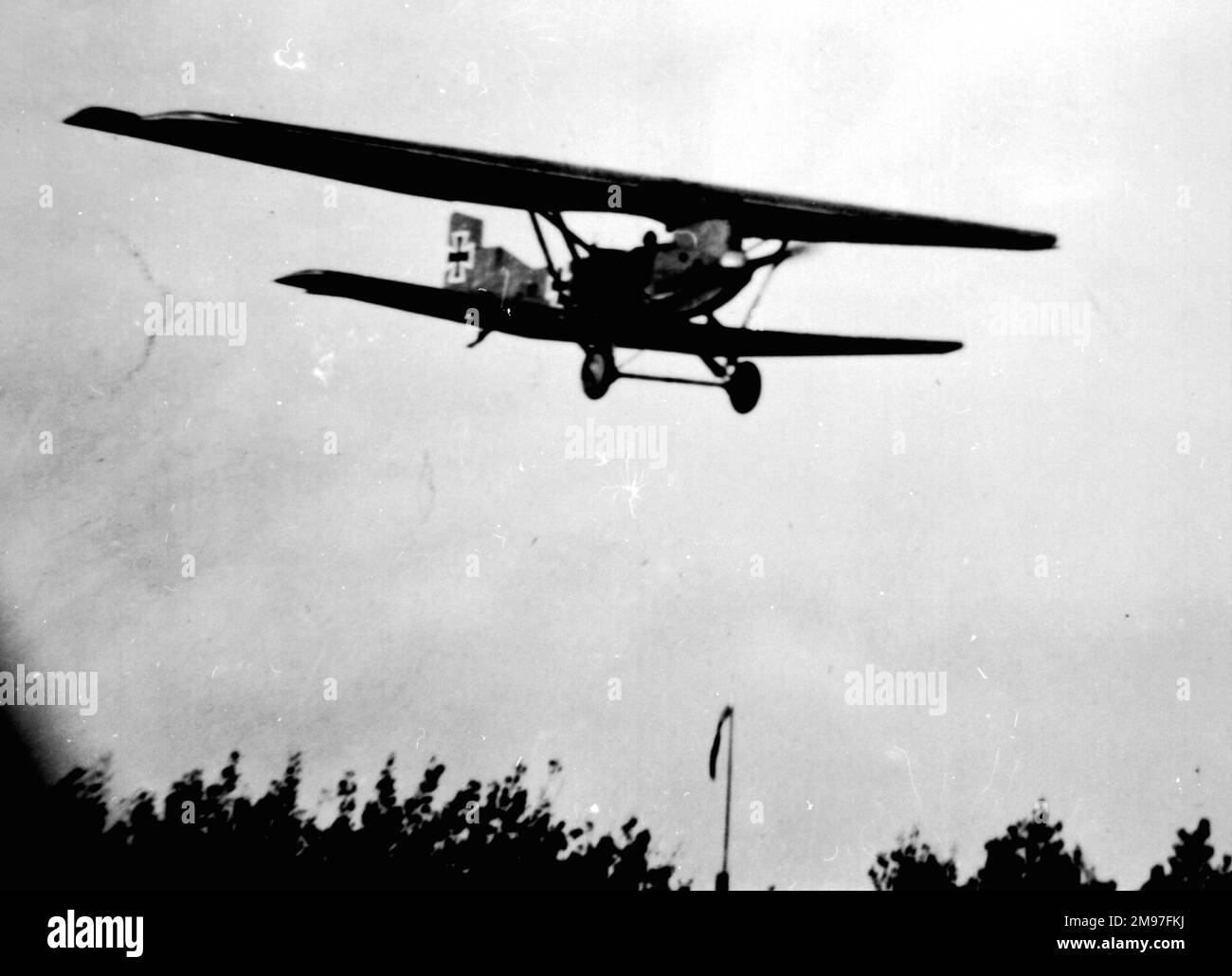 Junkers J4 oder JI war ein schwer gepanzerter Grabenräumer. Stockfoto