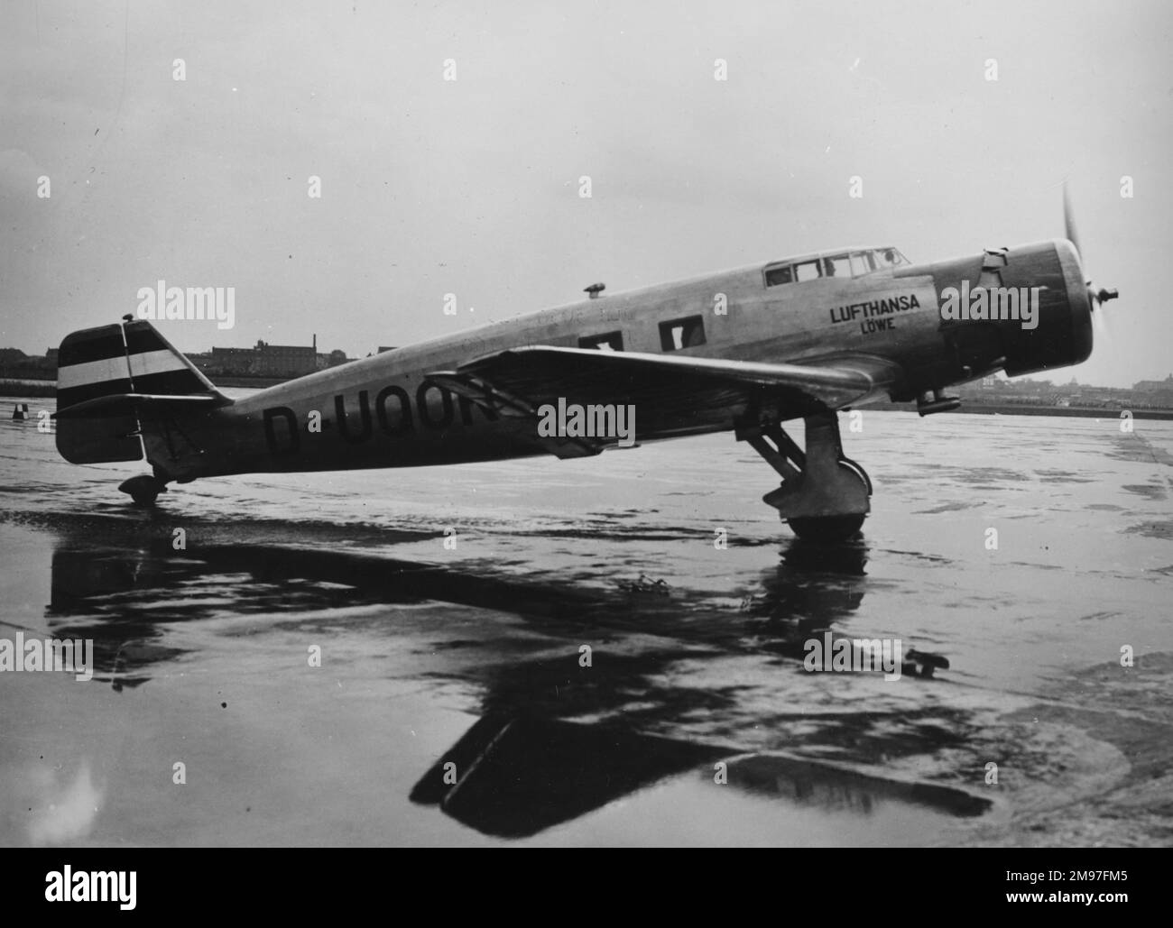 Junkers Ju 160 - Lufthansas „Mowe“. Stockfoto