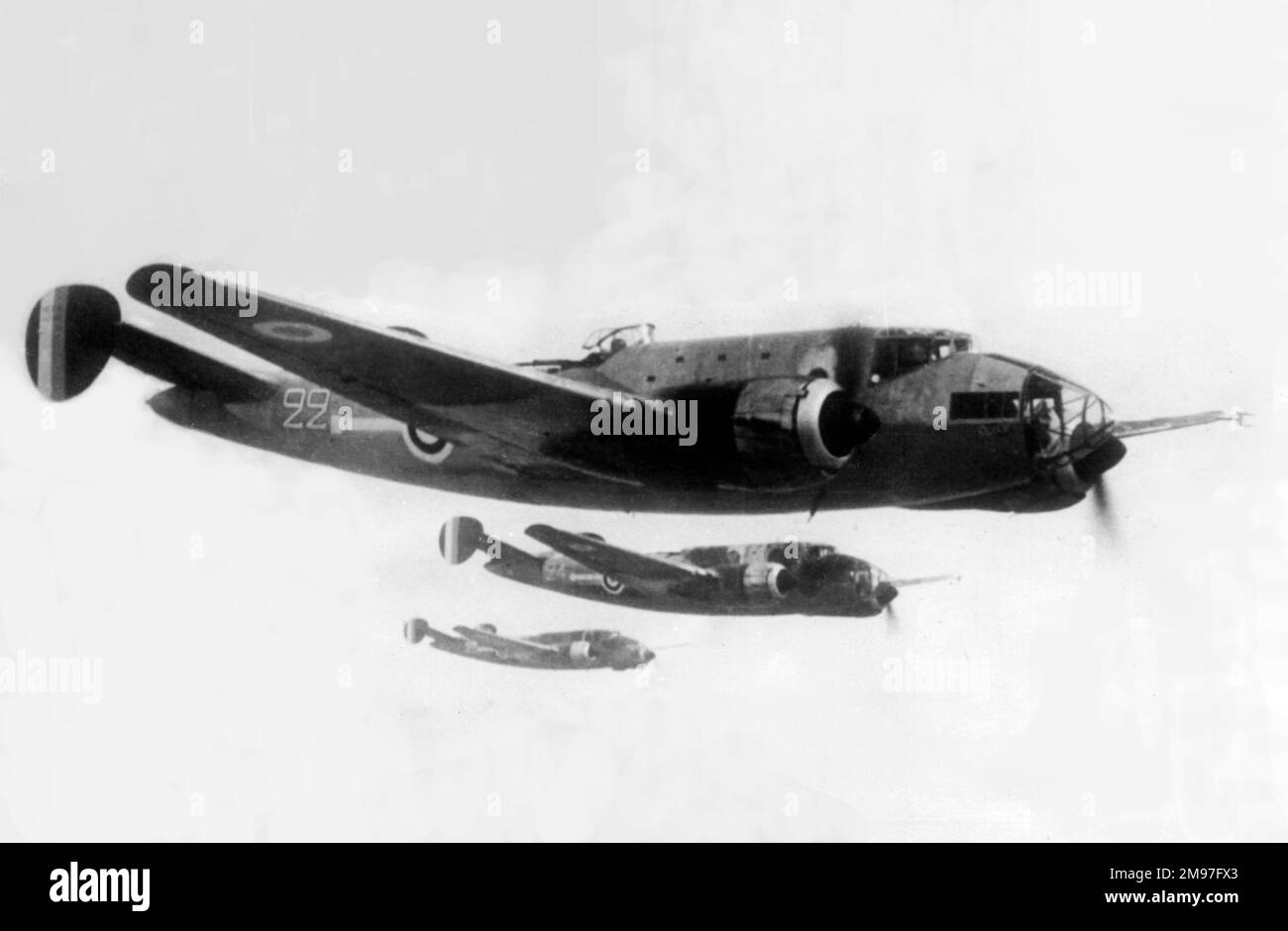 Liore und Olivier Leo 451 - einer der schnellsten Bomber seiner Zeit, der Typ flog im Mai und Juni 1940 gegen deutsche und italienische Ziele. Stockfoto