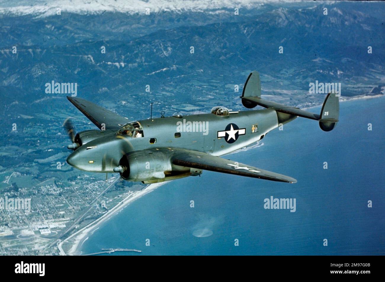 Lockheed PV-1 Ventura vor der Auslieferung vor der US Navy getestet. Stockfoto