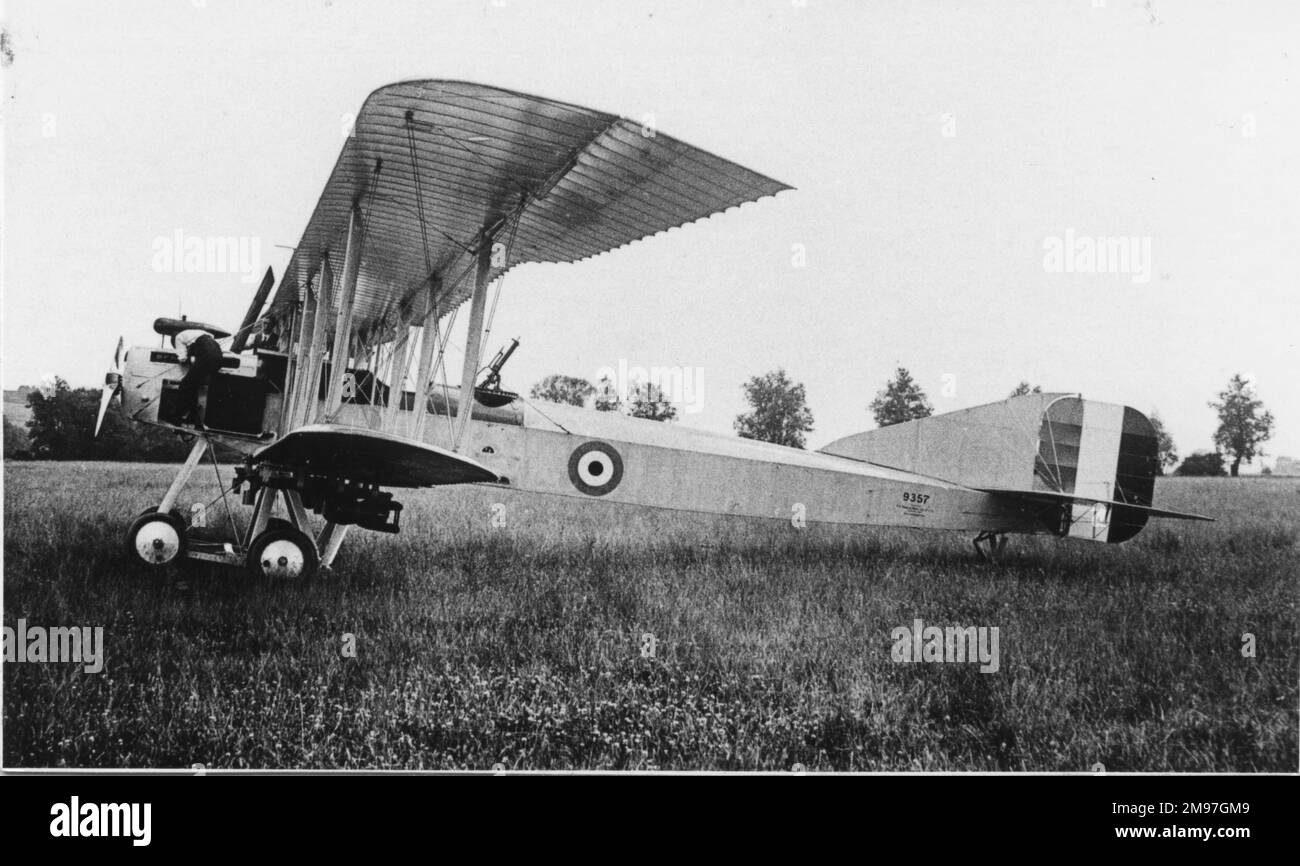 Der Kurzbomber von 1915 hatte große Schulden gegenüber dem früheren Typ 184 83, der im April 1917 aus dem Verkehr gezogen wurde. Stockfoto