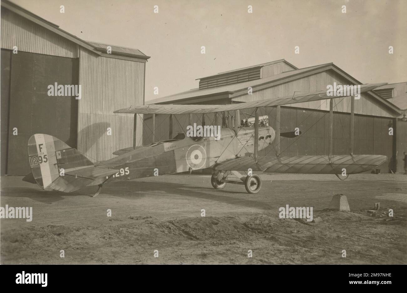 De Havilland DH9, F1295 oder A6-8, in Point Cooke. Stockfoto