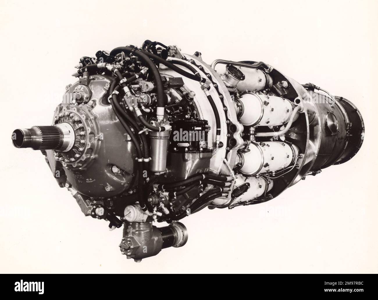 Bristol Proteus 705 Turboprop. Stockfoto