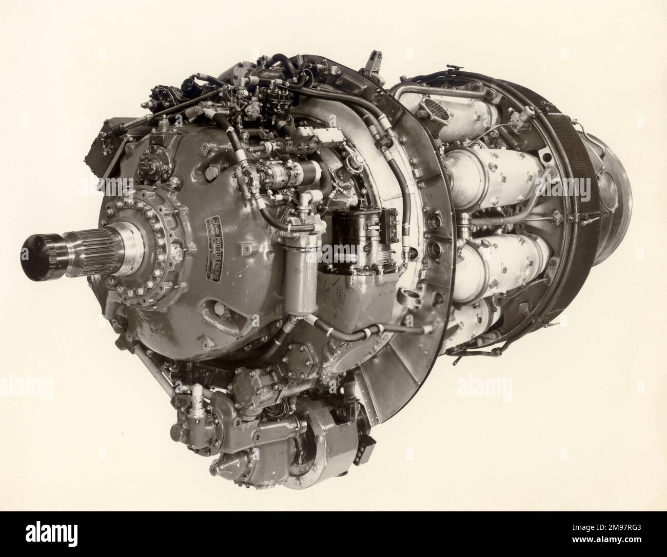 Bristol Proteus 755 Turboprop. Stockfoto