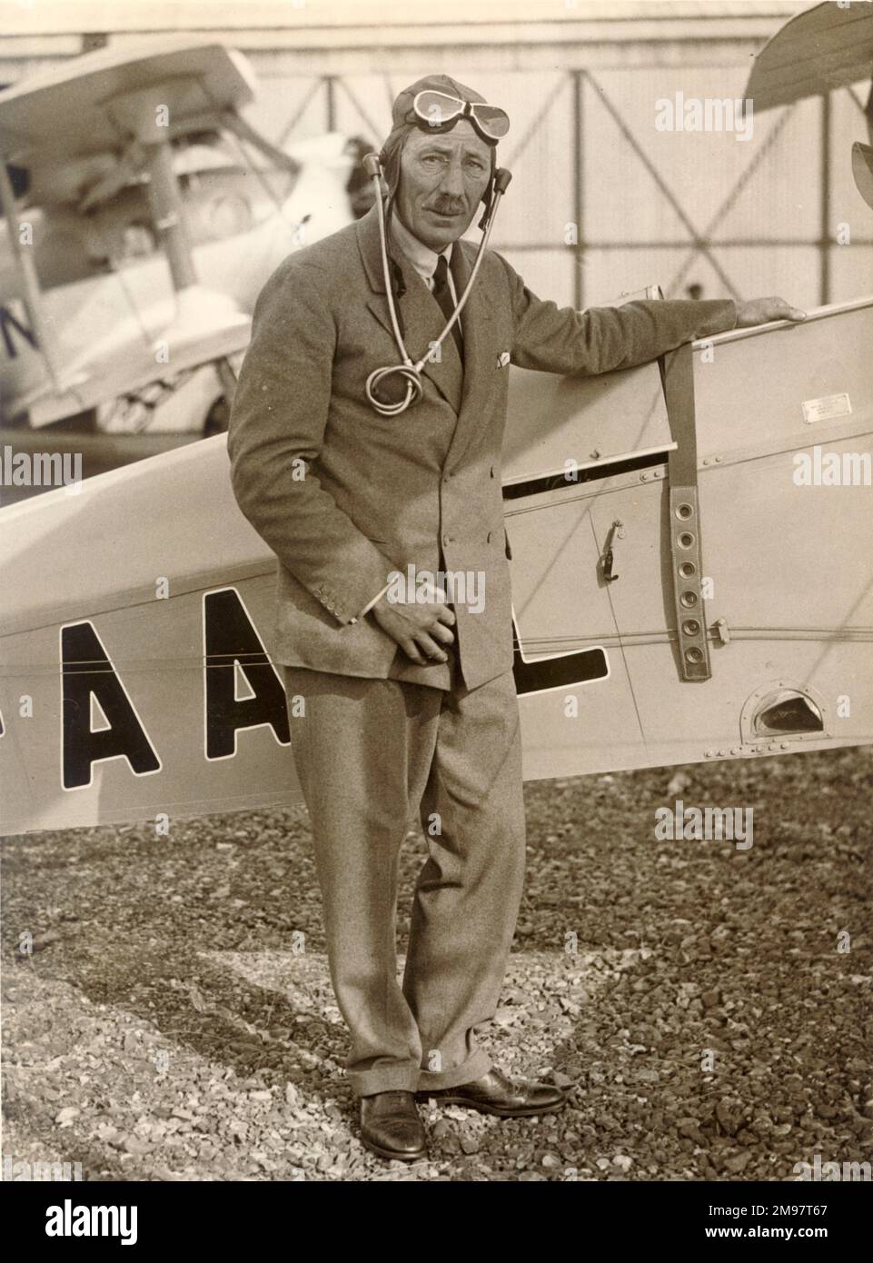 HON Capt Frederick Edward „Freddie“ Guest, CBE, DSO (1875-1937) war der Regierungschef 1917-1921 und Außenminister für Luftfahrt 1921-1922. Stockfoto