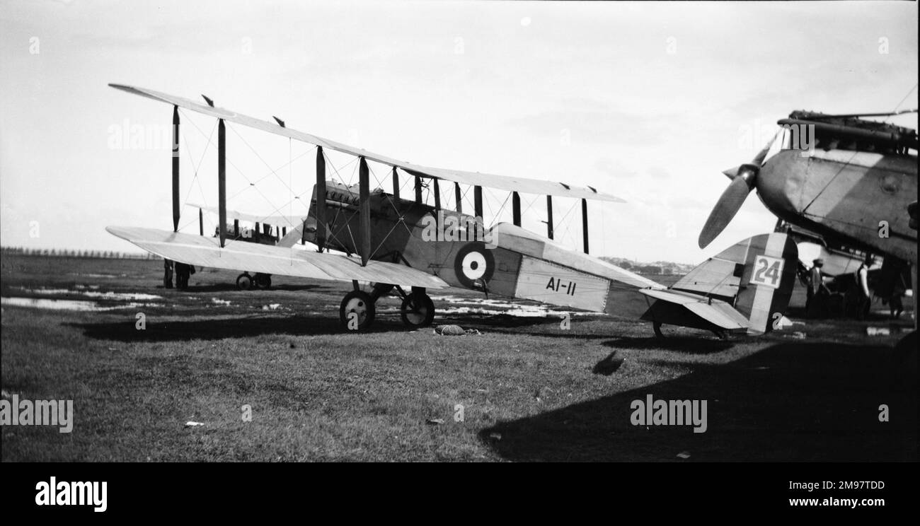 De Havilland DH9A, A1-11. Stockfoto