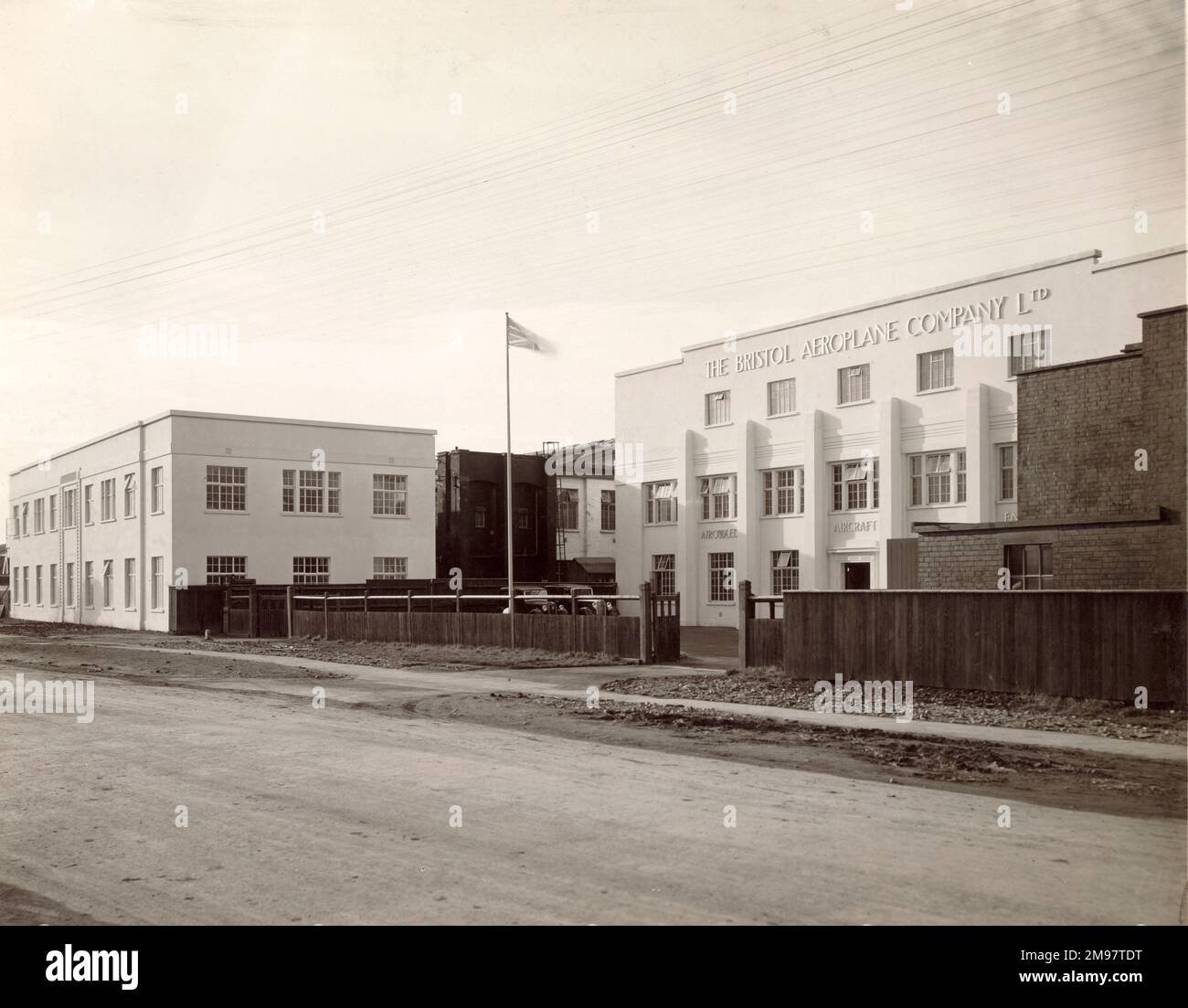 Bristol Aero Engine Department Hauptbüros. c.1936. Stockfoto