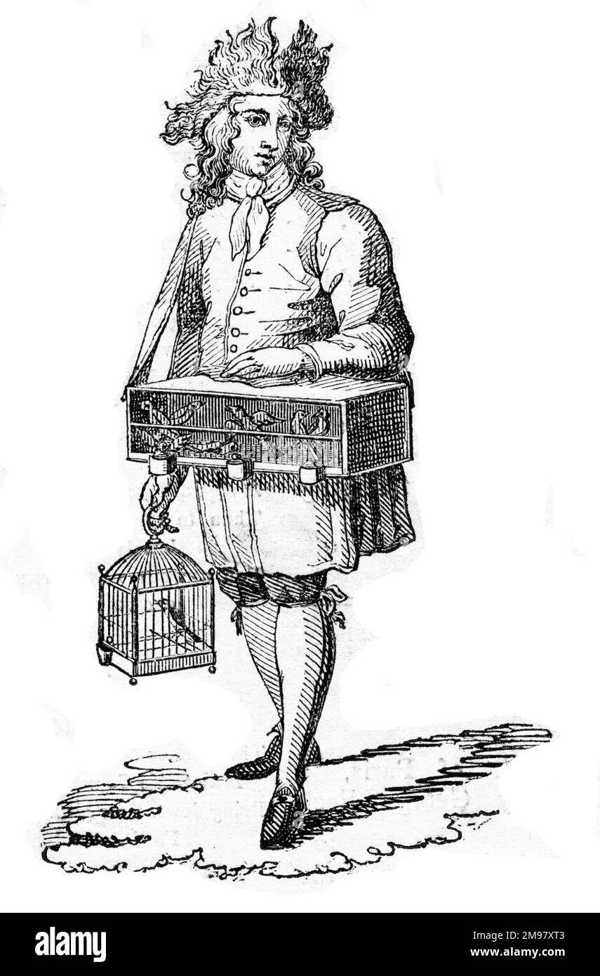 London Heys - Kauf dir einen feinen singenden Vogel. Stockfoto