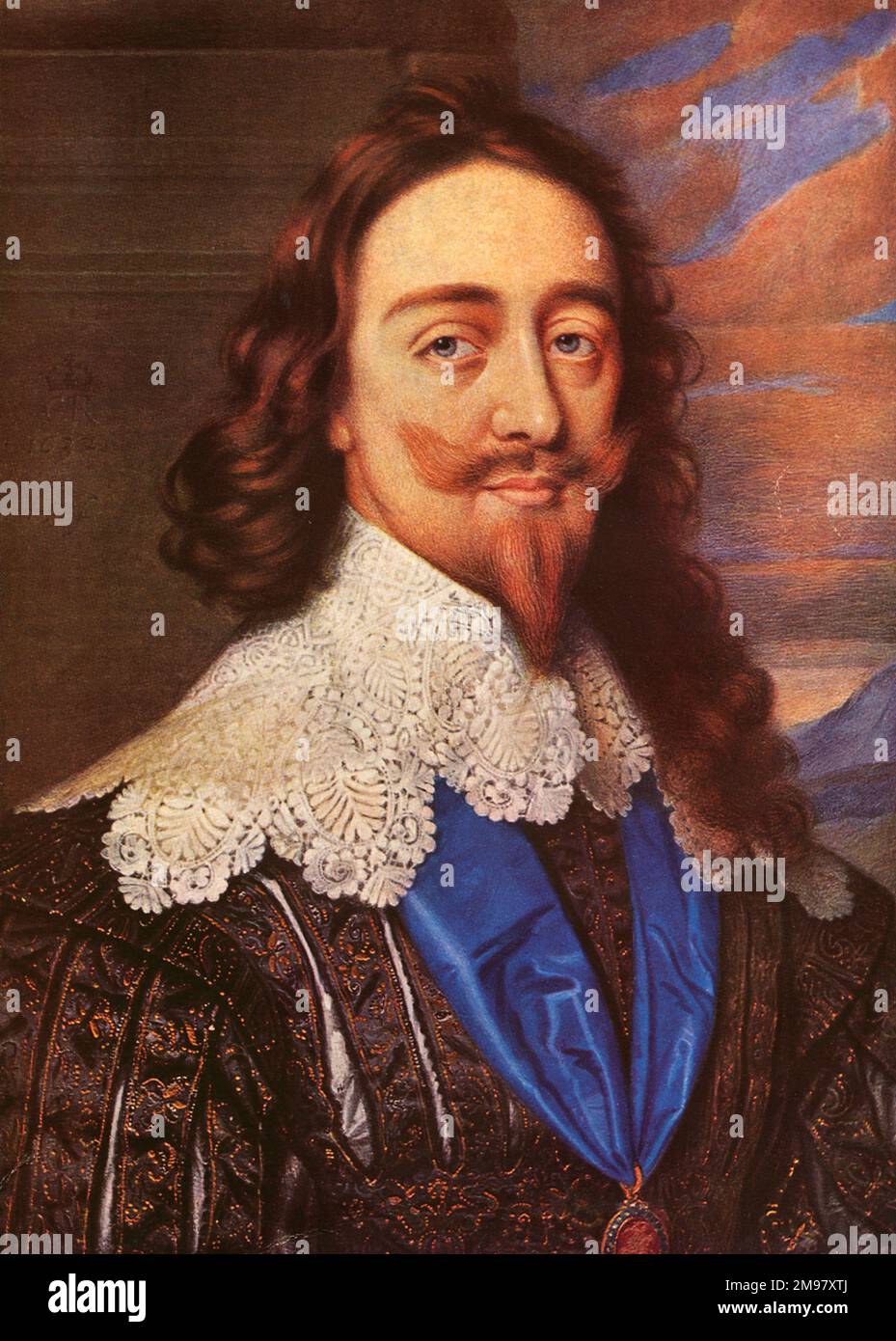 König Karl I (1600-1649, regiert 1625-1649). Stockfoto