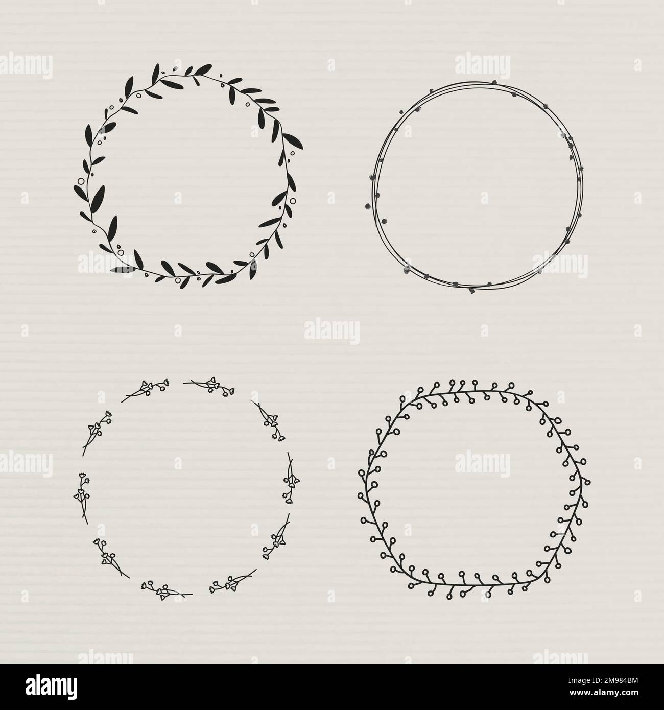 Schwarzer grüner Rahmenvektor Stock Vektor