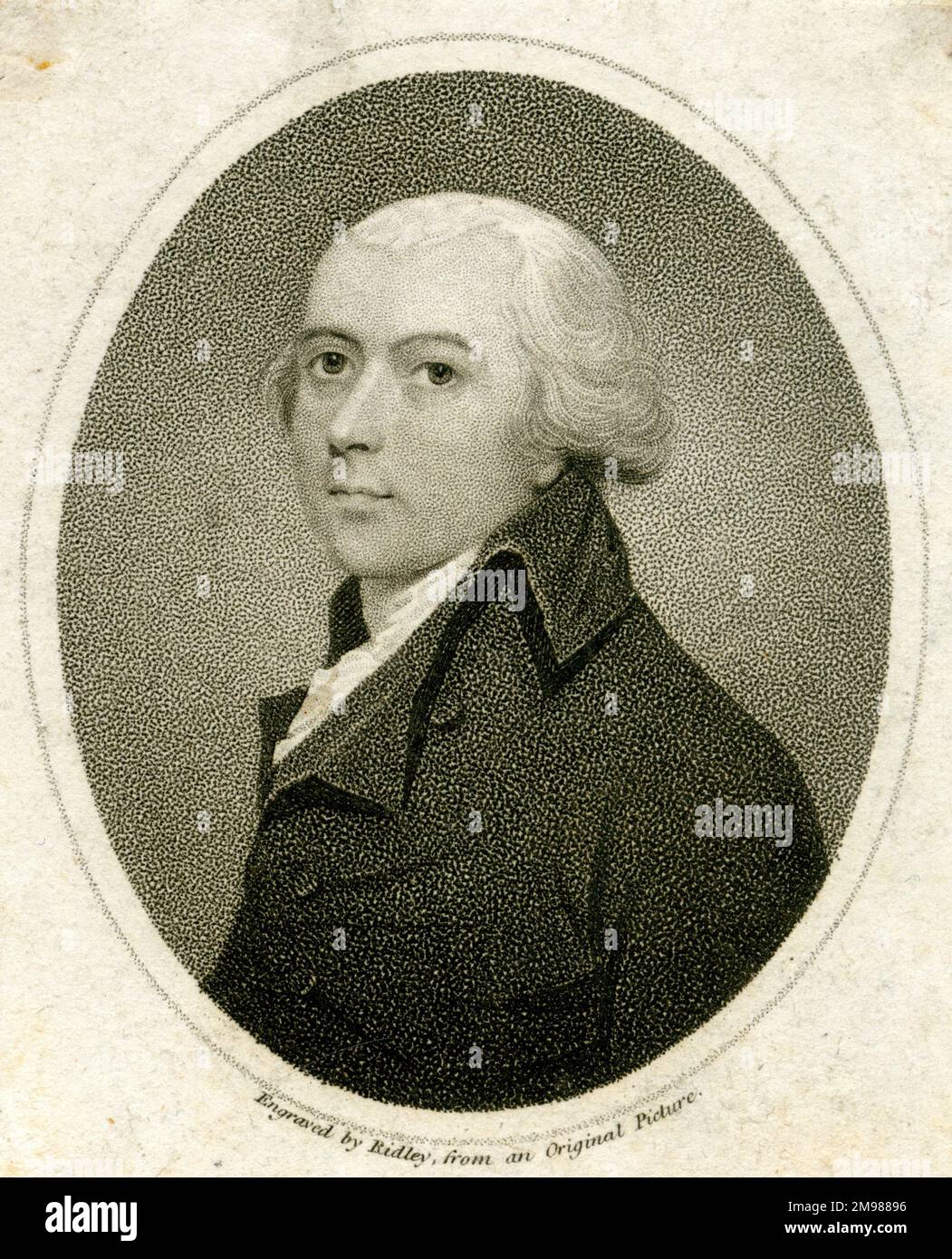 Reverend Thomas Maurice (1754-1824), britischer orientalischer Gelehrter, Historiker und Antiquitätenhändler. Stockfoto