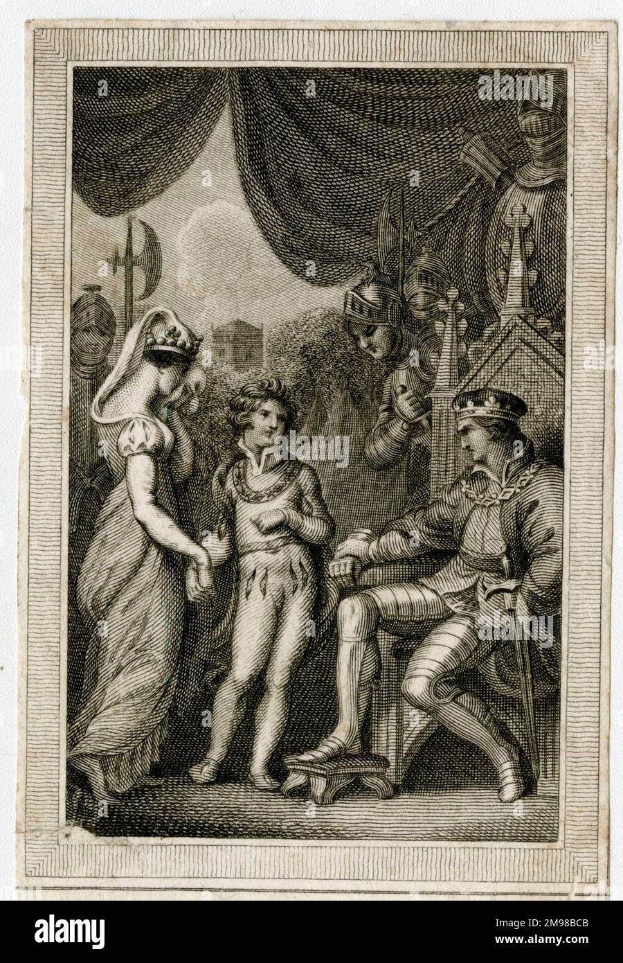 Edward of westminster prince of wales Fotos und Bildmaterial in hoher