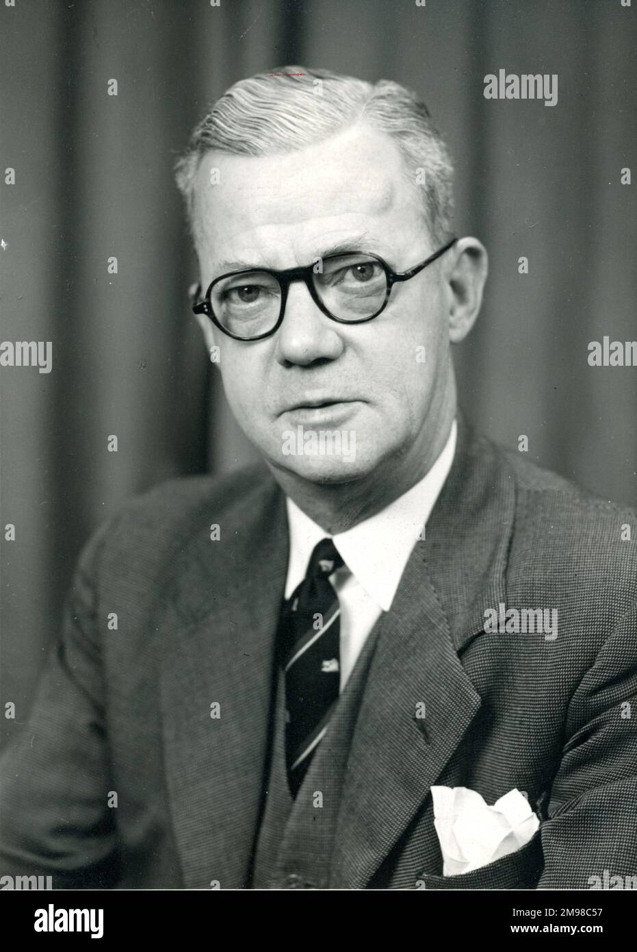 Sir George Gardner, KBE, CB, HonFRAeS, Präsident der Royal Aeronautical Society 1965-1966. Stockfoto