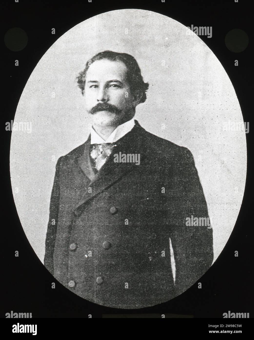Augusto Severo de Albuquerque Maranhao, 1864-1902. Stockfoto