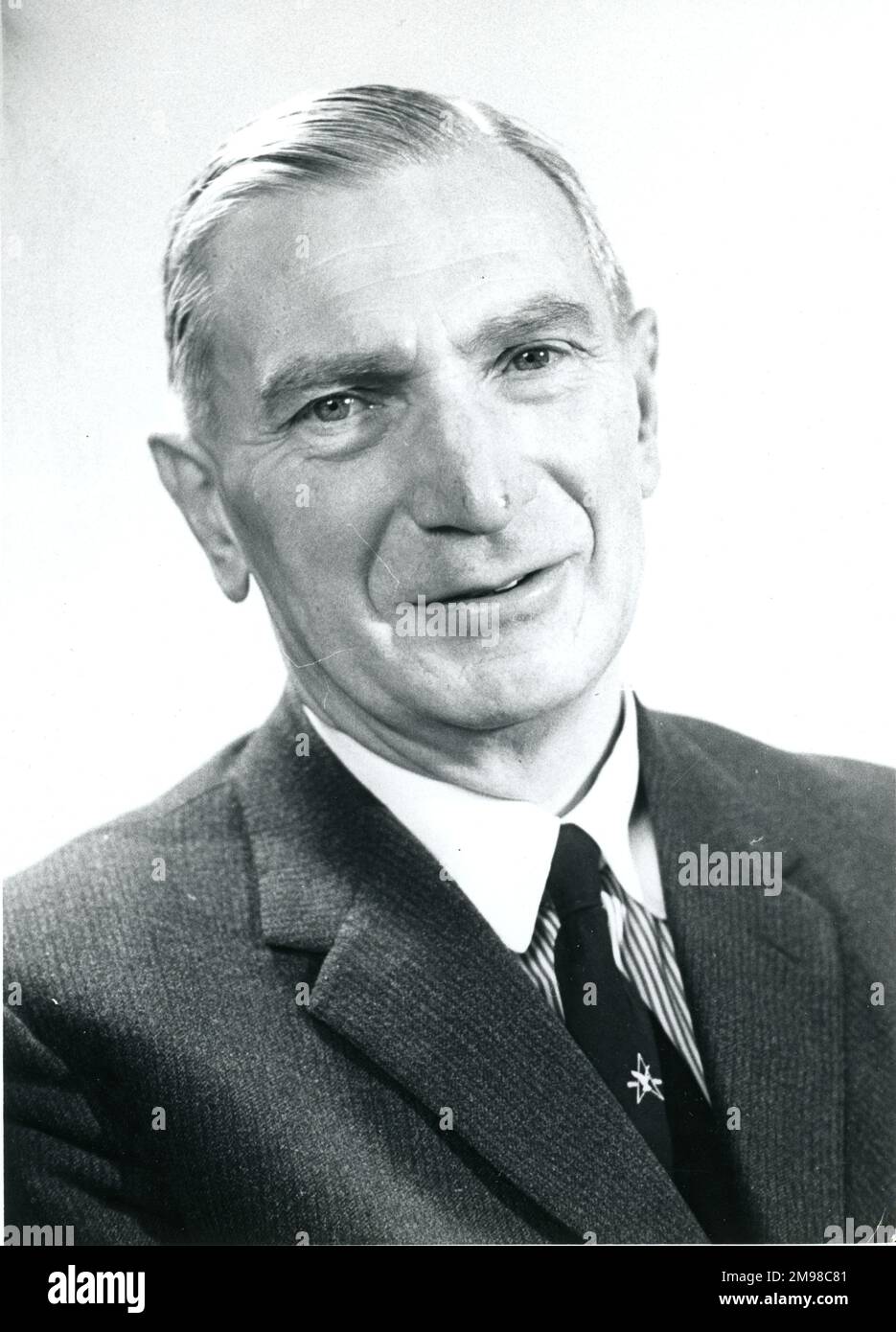 A.D. Baxter, Meng, FRAeS, Präsident der Royal Aeronautical Society 1966-1967. Stockfoto