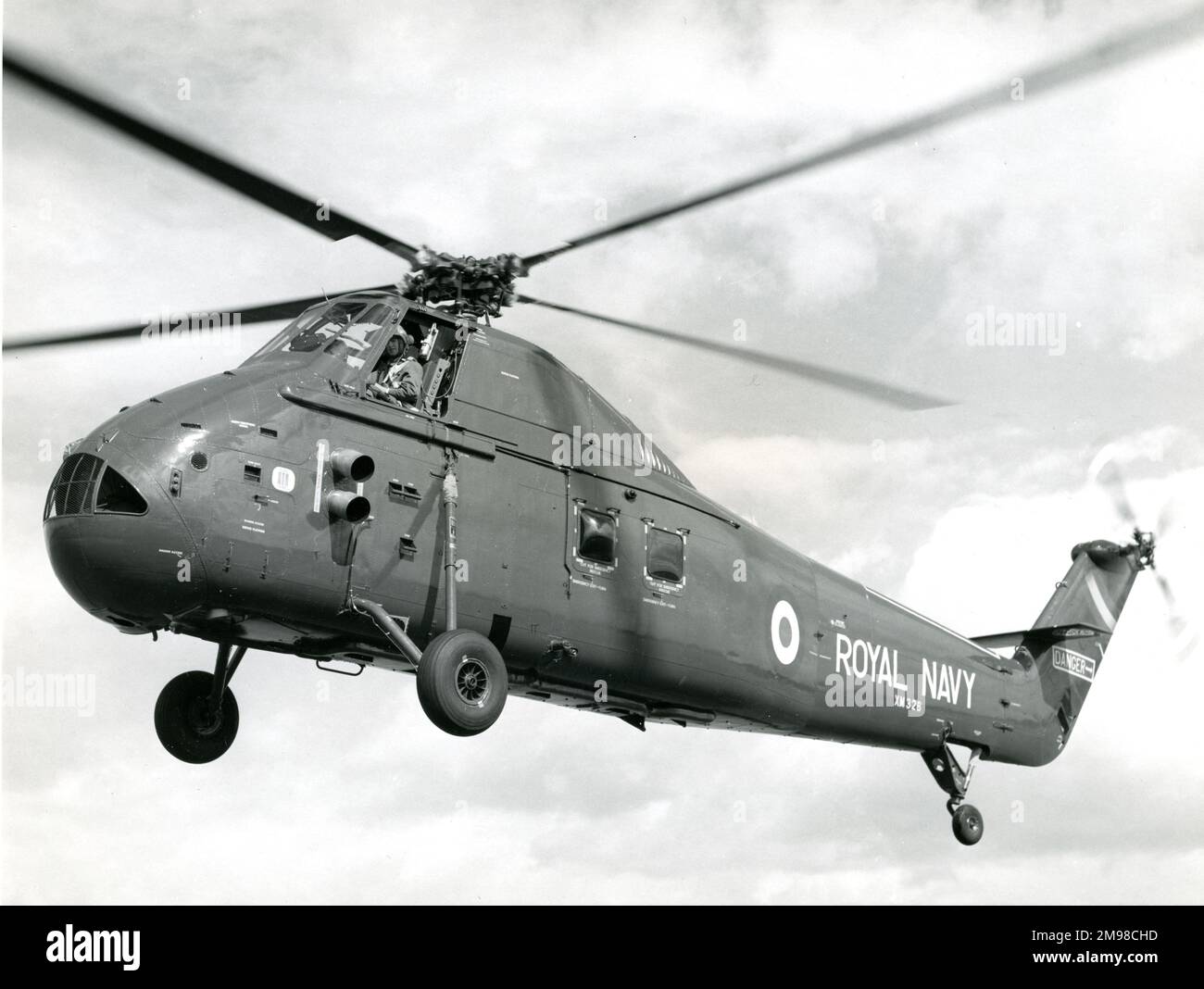 Vorproduktionsentwicklung Westland Wessex 1, XM326. Stockfoto