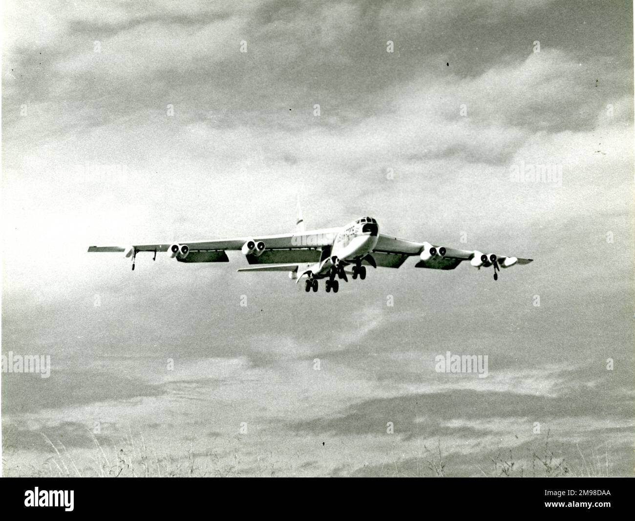Boeing B-52 Stratofortress. Stockfoto