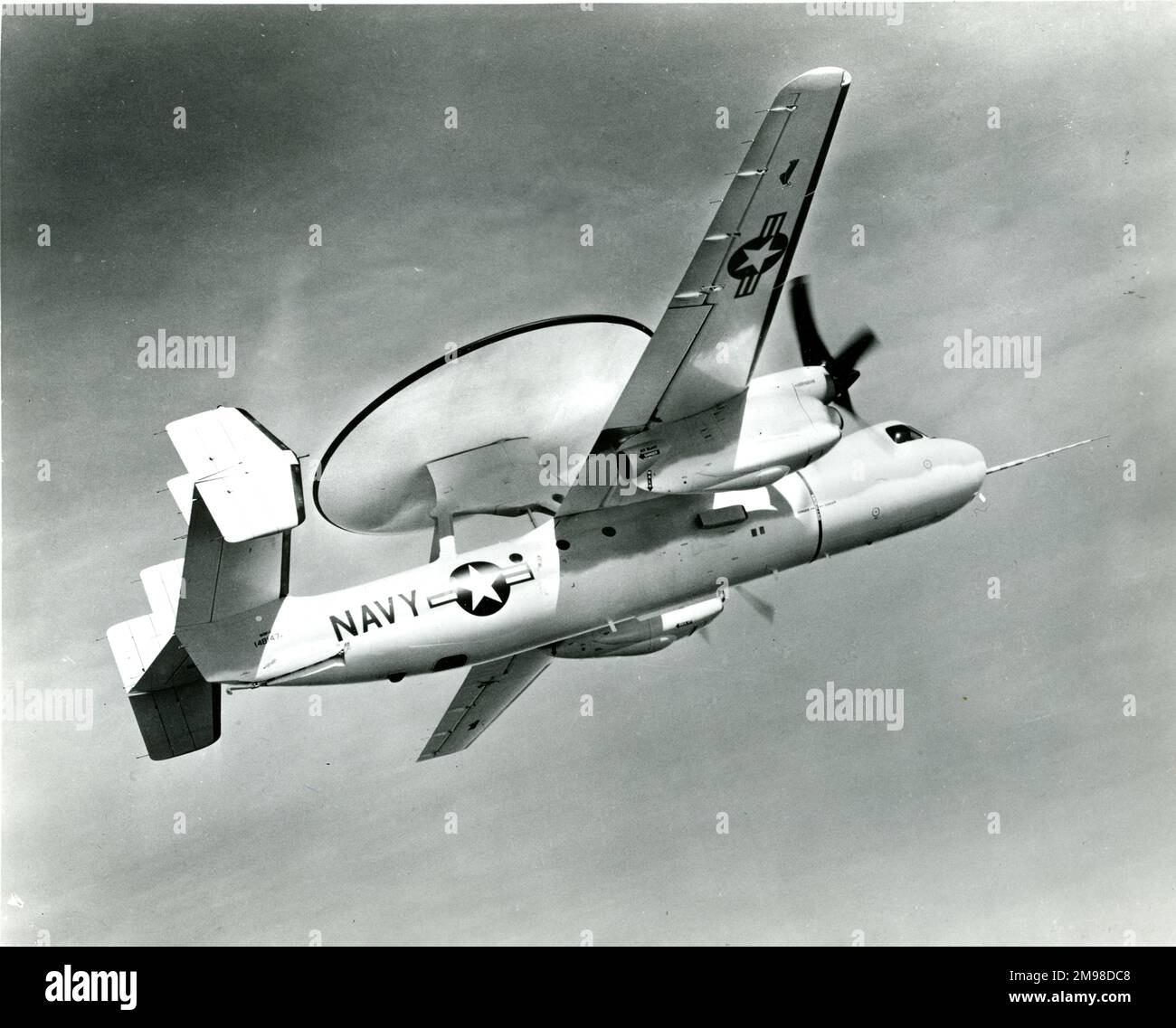 Grumman W2F-1 (später geändert in E-2A) Hawkeye, 148147. Stockfoto