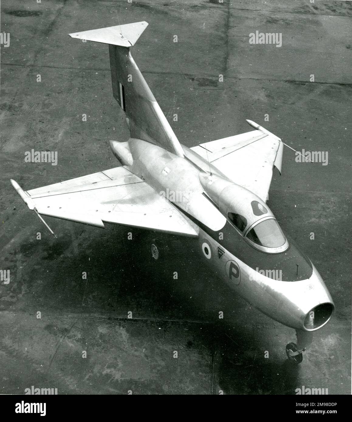 Fairey Delta 1, VX350. Stockfoto