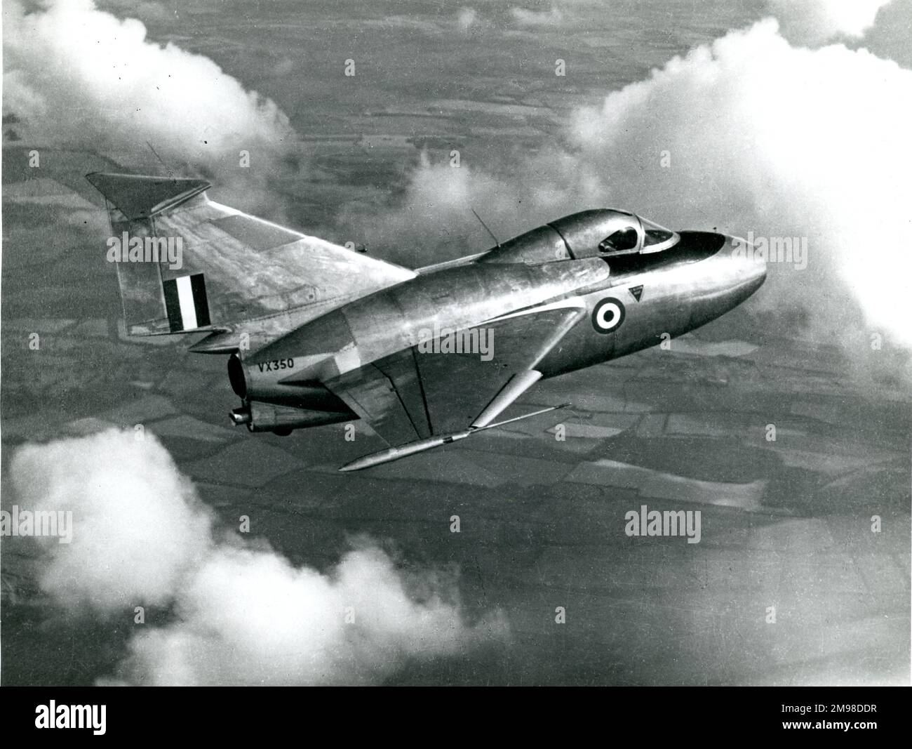 Fairey Delta 1, VX350. Stockfoto