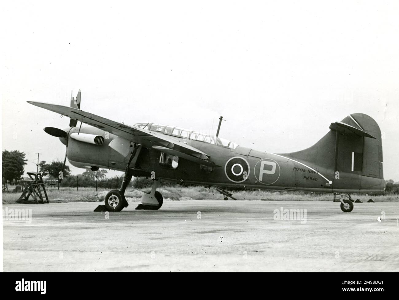 Fairey Barracuda V, PM940, wurde von einem MkIII umgewandelt. Stockfoto