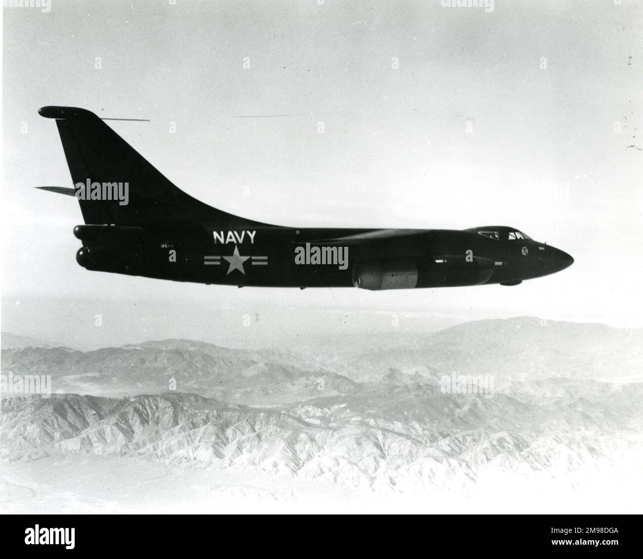 Douglas XA3D-1 Skywarrior, 125412. Stockfoto