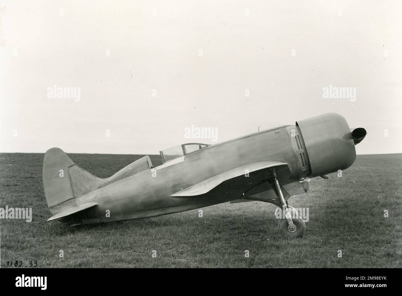 Potez 53 Rennflugzeug von 1933. Stockfoto
