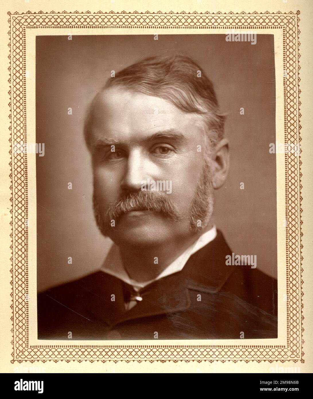 Sir William Schwenk Gilbert, Autor und Librettist. Stockfoto