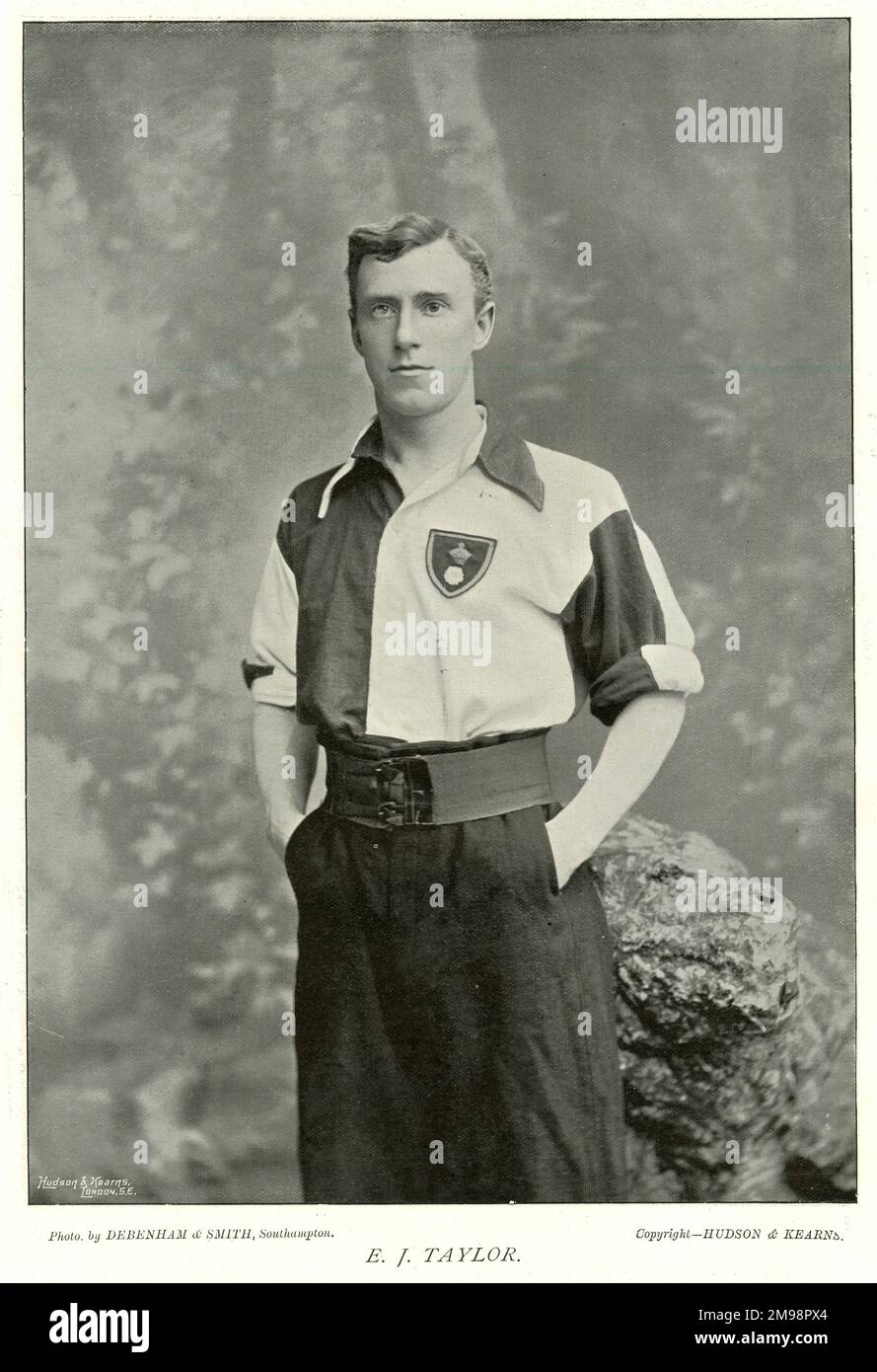 E J Taylor, Southampton FC-Fußballer. Stockfoto